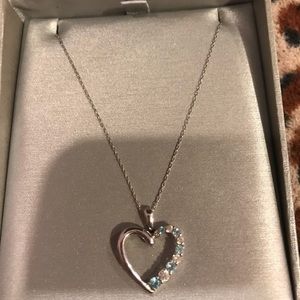 Zales heart necklace